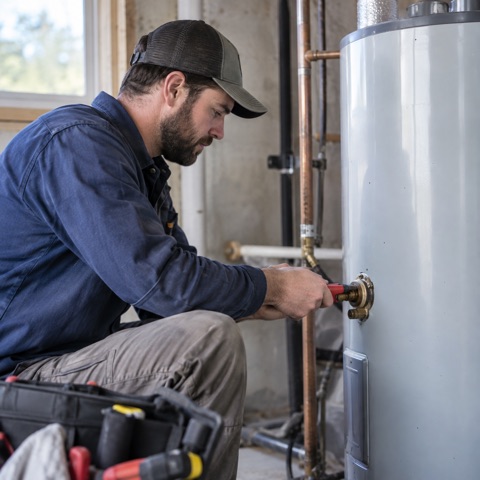 Water heater service